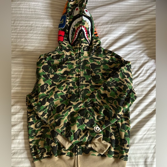 BAPE ABC Camo Shark Full Zip Hoodie (SS23)